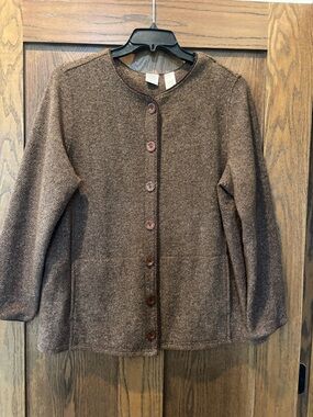 Women’s Brown button up jacket